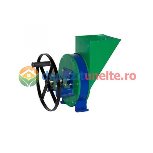 Razatoare Tocatoare manuala fructe si legume Vinita, cu disc de inox si fulie atasare motor [3]