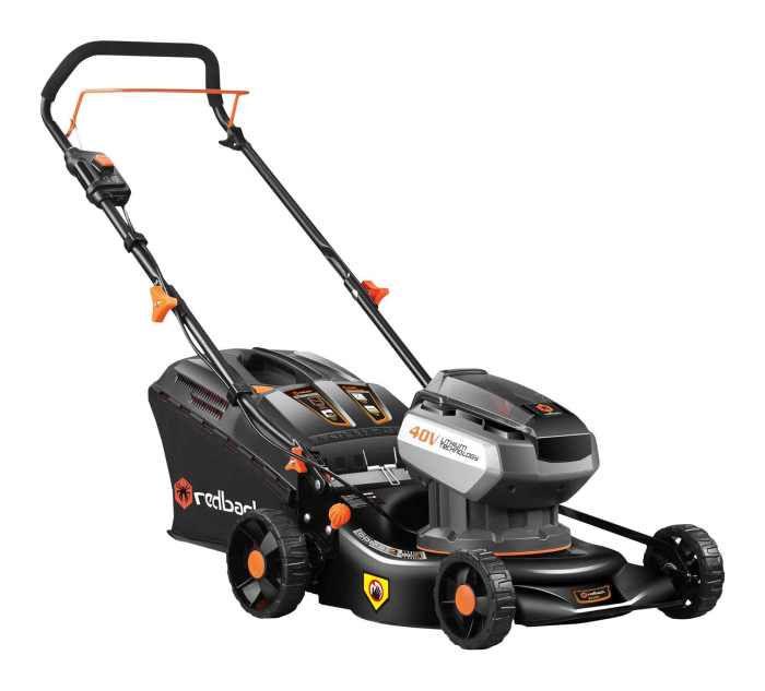 Redback E142C Masina de tuns gazon acumulatori 40V, 420mm, 40L, reglaj central, solo [2]