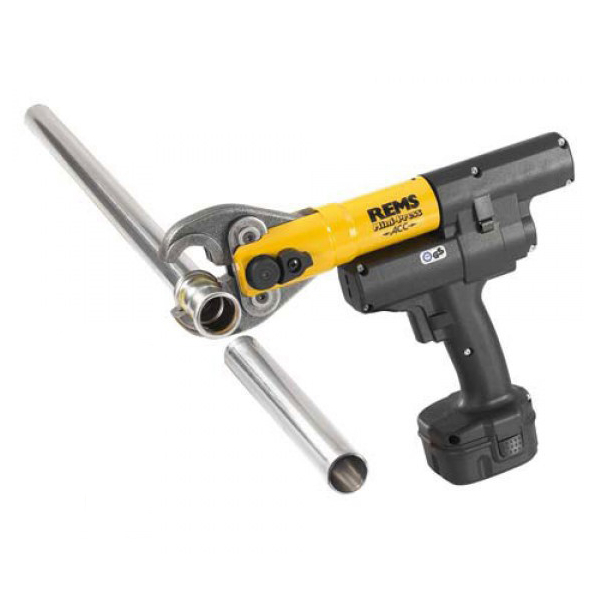 REMS Pachet presa radiala cu acumulator Mini-Press ACC Li-Ion Super-Aktion + 3 clesti de presare 578X11 R220 [2]