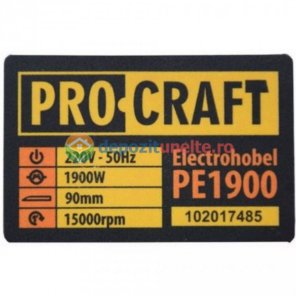 Rindea Electrica 1900W, 15000Rpm + Cutie, ProCraft PE1900, [7]