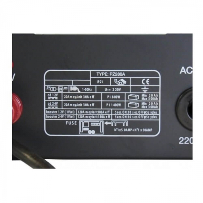 PROCRAFT PZ280A, Incarcator invertor auto [9]