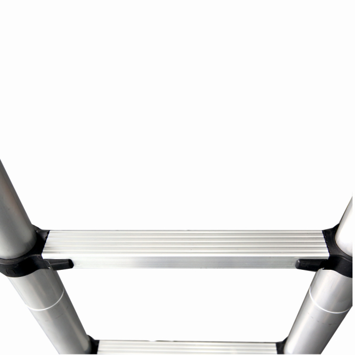 Scara telescopica din aluminiu dubla MESTERINO TOOLS JL-101-2X2.0, 2+2 metri, 2x7 trepte, greutate maxima 150 kg [3]