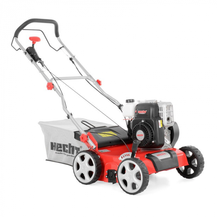 Scarificator aerator pentru gazon Hecht 5641, 2 in 1 benzina, 3.4 cp, latime 40 cm [1]