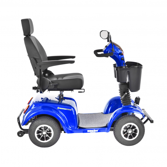Scuter electic Hecht wise blue motor 500w viteza maxima 15 km h pentru persoane cu mobilitate redusa [2]