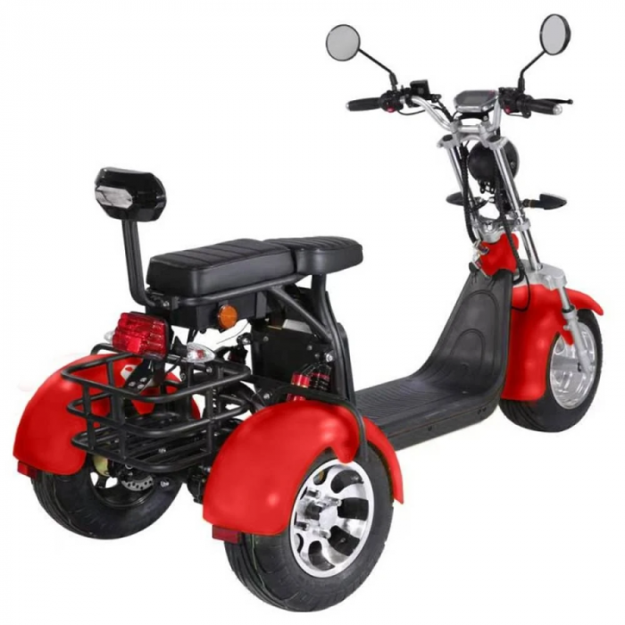 Scuter electric Hecht cocis max red motor 2000 w viteza maxima 45 km h [3]