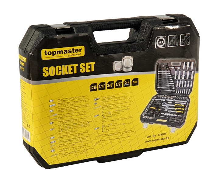 Set 216 tubulare 1/4, 1/2, 3/8 CR-V entry level TMP [2]