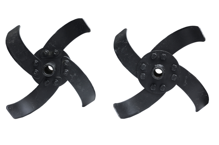 Set 4 cutite mijloc dreapta motocultor Texas Futura 6003TG [2]