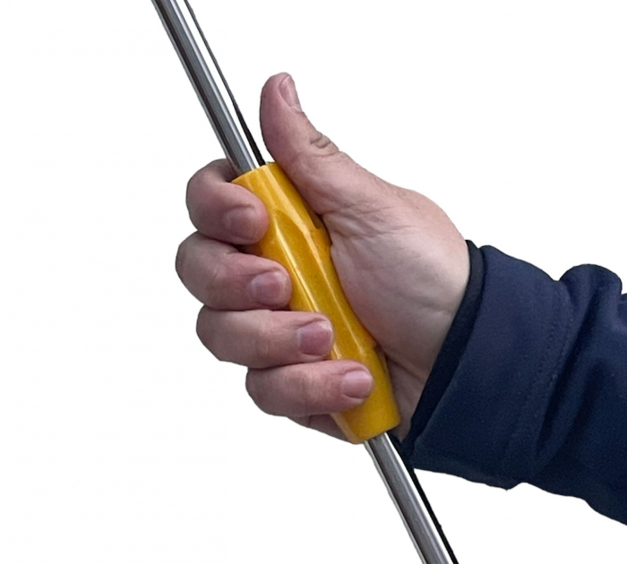 Lance / Tija telescopica din inox stropit pomi, copaci de livada cu maner ergonomic din plastic Lance pentru stropit pomi, Micul Fermier, 280cm, inox [3]