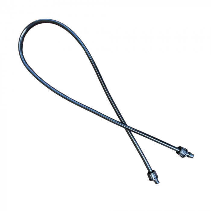 Lance / Tija telescopica din inox stropit pomi, copaci de livada cu maner ergonomic din plastic Lance pentru stropit pomi, Micul Fermier, 280cm, inox [15]
