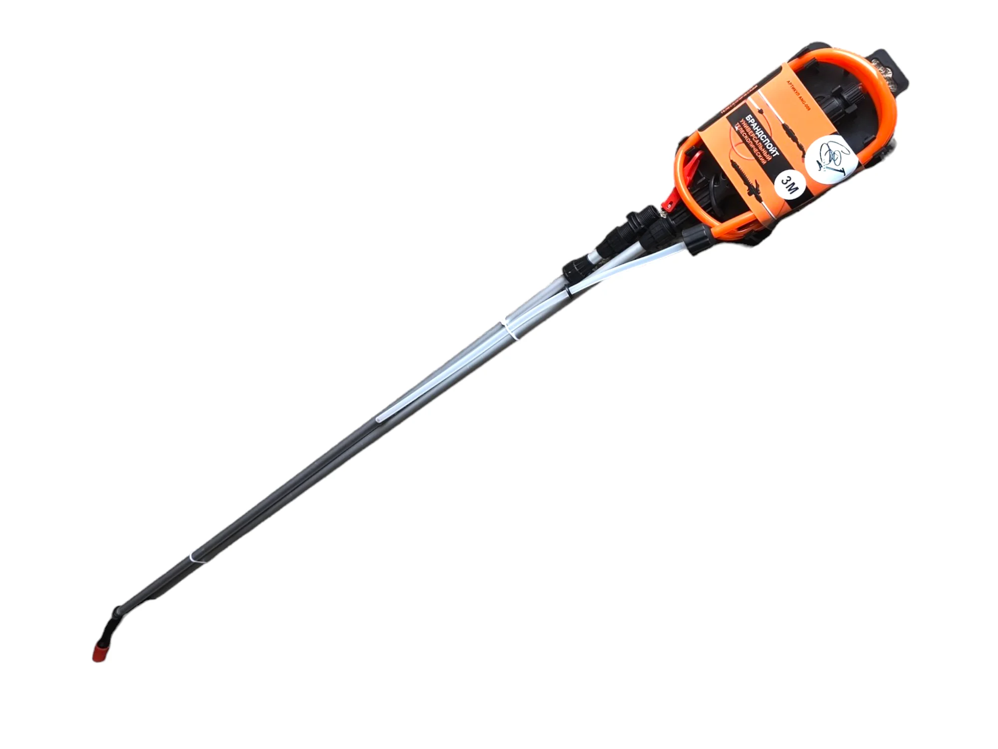 Lance / Tija telescopica din inox pentru stropit pomi, copaci de livada Lance pentru stropit pomi, Micul Fermier, 2,7m, inox [2]