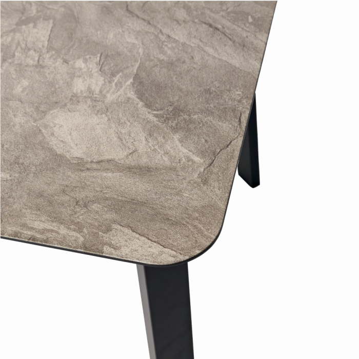 Set mobilier terasa/gradina KLUGMEISTER KJFT3407, 4 piese cu cadru de aluminiu, perne incluse, culoare gri [7]