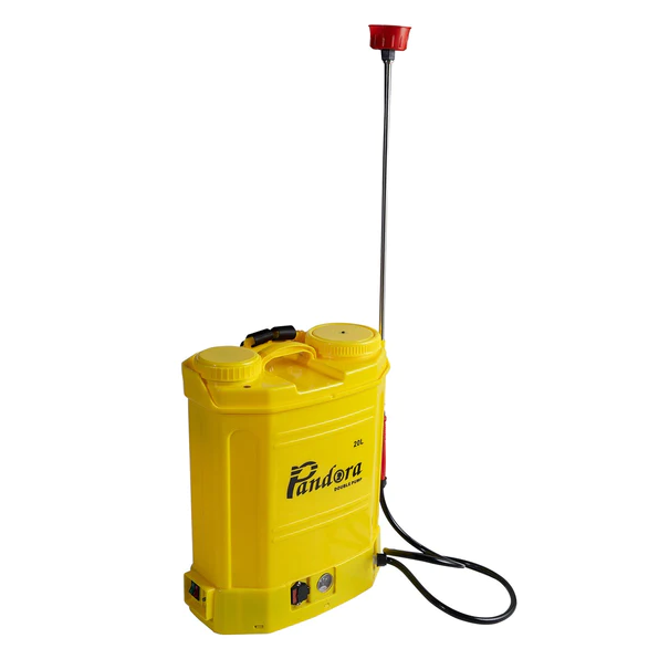Set Pompa de stropit cu acumulator Pandora 20L, 7.5 Bar (model nou cu pompa dubla) + Atomizor + Set Lance telescopica stropit pomi 3m [4]