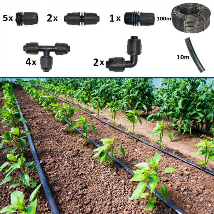 Sistem de irigare prin picurare 100 mp [2]