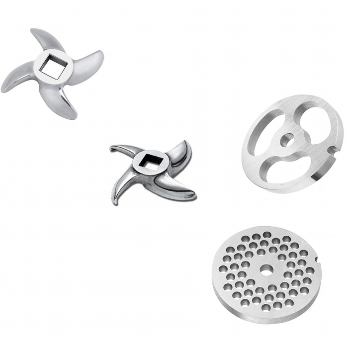 Sita inox pentru carnati in forma de rinichi / bob de fasole 12# pentru Masina de tocat carne MK-12 GF-0407 [2]