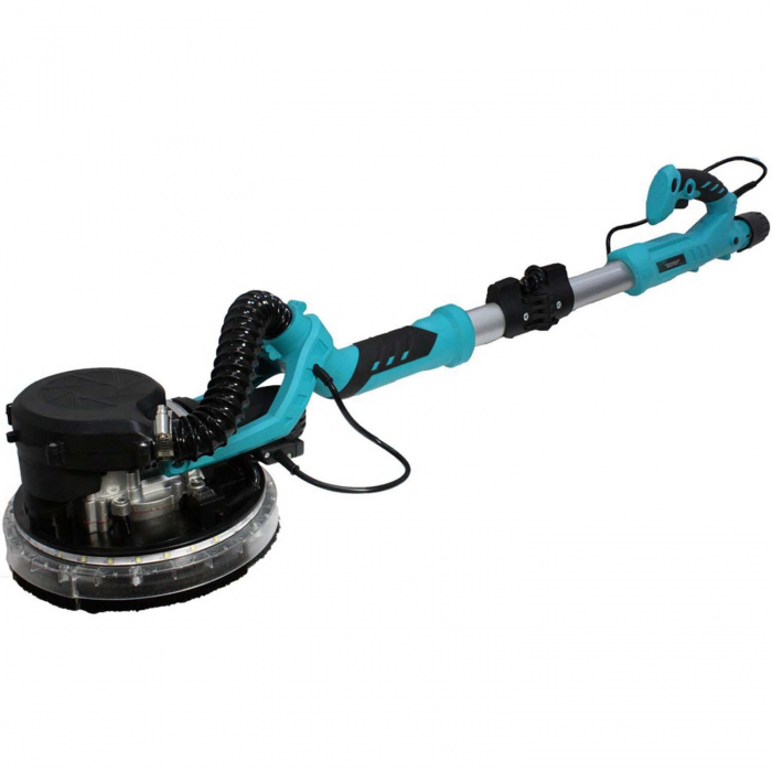 Slefuitor pentru pereti, pliabil, cu aspirator si LED 750W Ø225mm, DeToolz DZ-C206 [9]