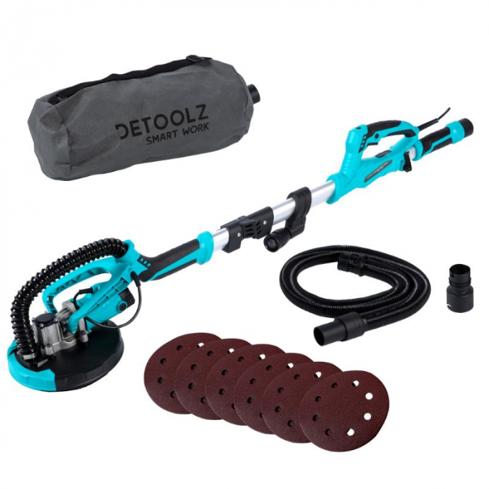Slefuitor pereti cu adaptare aspirator Detoolz DZ-C201, 750W [8]
