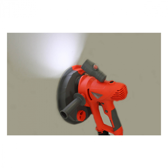 Slefuitor pentru pereti, cu aspirator si sac, LED, 750W, Ø180mm, AZ-EC002, Almaz [4]