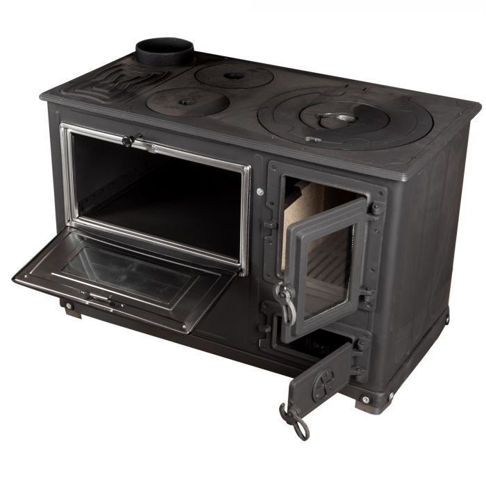 Soba pe lemne 6.7kW Fantazia Lux, cos stanga [5]