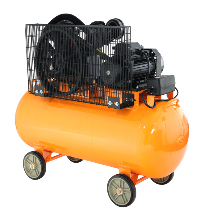 Stager Air 60C200 compresor aer, 200L, 10bar, 600L/min, trifazat, angrenare curea [3]