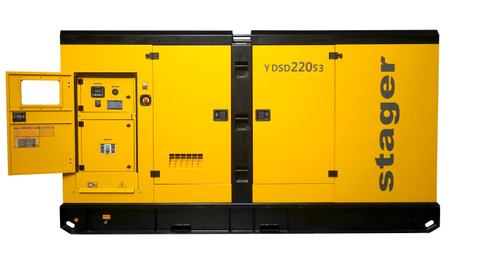 Stager YDSD220S3 Generator insonorizat 220kVA, 289A, 1500rpm, trifazat, diesel [2]