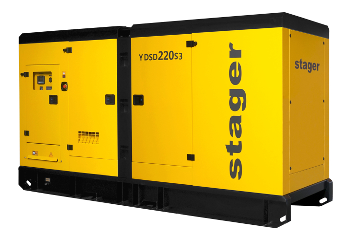 Stager YDSD220S3 Generator insonorizat 220kVA, 289A, 1500rpm, trifazat, diesel [1]
