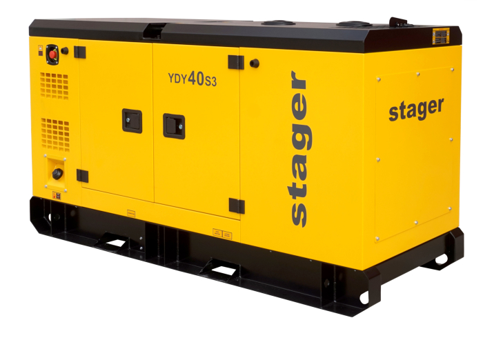 Stager YDY40S3 Generator insonorizat 41kVA, 53A, 1500rpm, trifazat, diesel [1]