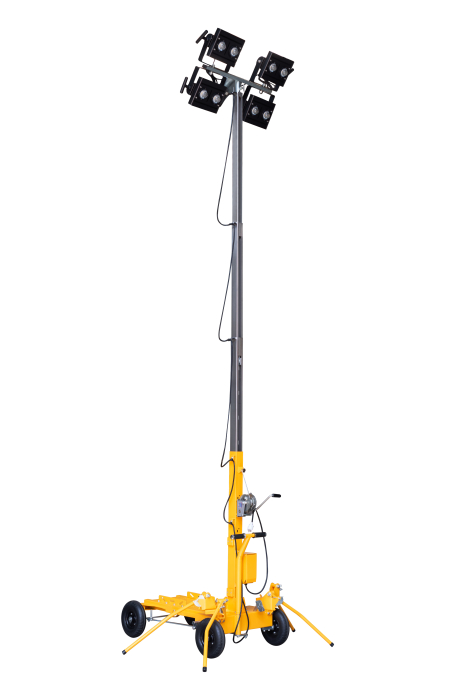 Stager YL250-4 turn de iluminat 4x250W, LED, telescopic, 4.5m [2]