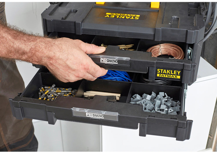 Stanley FMST1-71981 Cutie depozitare Tstak si cutie 2 sertare Tstak - 440 x 326.1 x 331.7 mm [3]
