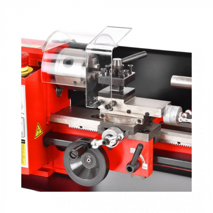 Strung electric pentru metal HECHT 8410, 370W, MT2, MT3, diametru maxim 180 mm, lungime maxima 300 mm [2]