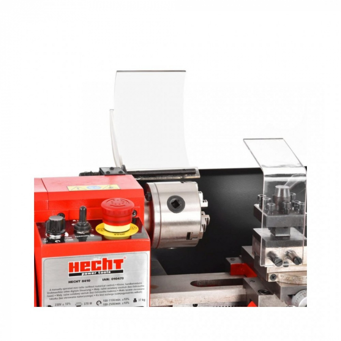 Strung electric pentru metal HECHT 8410, 370W, MT2, MT3, diametru maxim 180 mm, lungime maxima 300 mm [8]