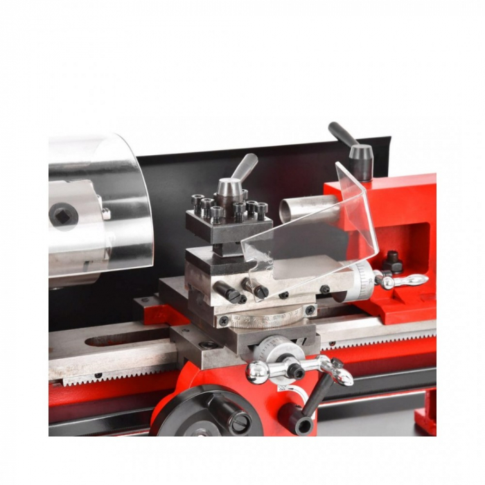 Strung electric pentru metal HECHT 8410, 370W, MT2, MT3, diametru maxim 180 mm, lungime maxima 300 mm [6]
