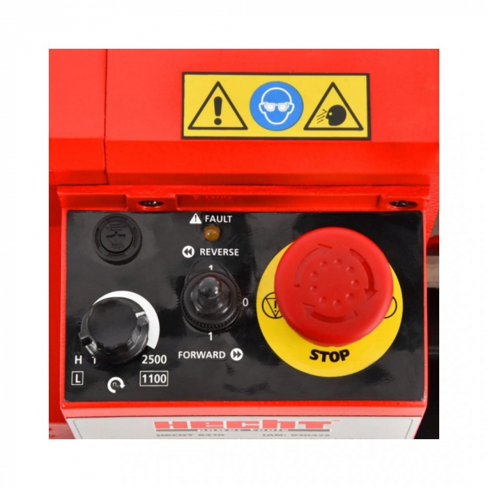 Strung electric pentru metal HECHT 8410, 370W, MT2, MT3, diametru maxim 180 mm, lungime maxima 300 mm [4]