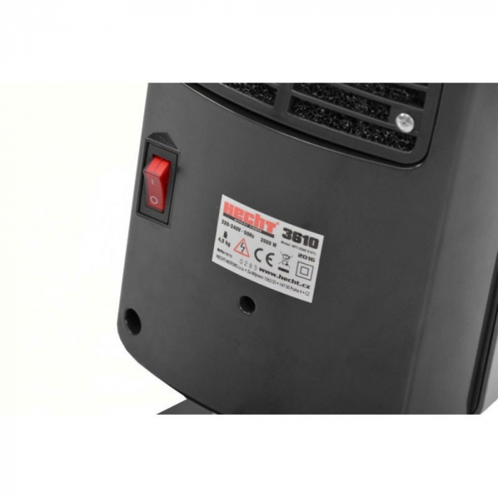 Termosuflanta electrica Hecht 3610 cu display led si telecomanda putere 2000 w debit 80 mc h [6]