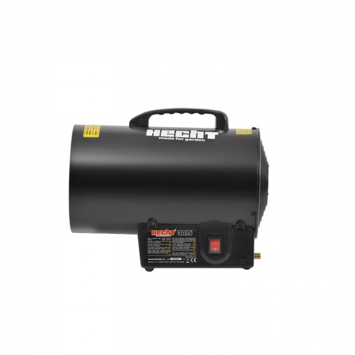 Termosuflanta pe gaz Hecht 3015 15 KW capacitate 250 mc consum 1.07 Kg h [3]