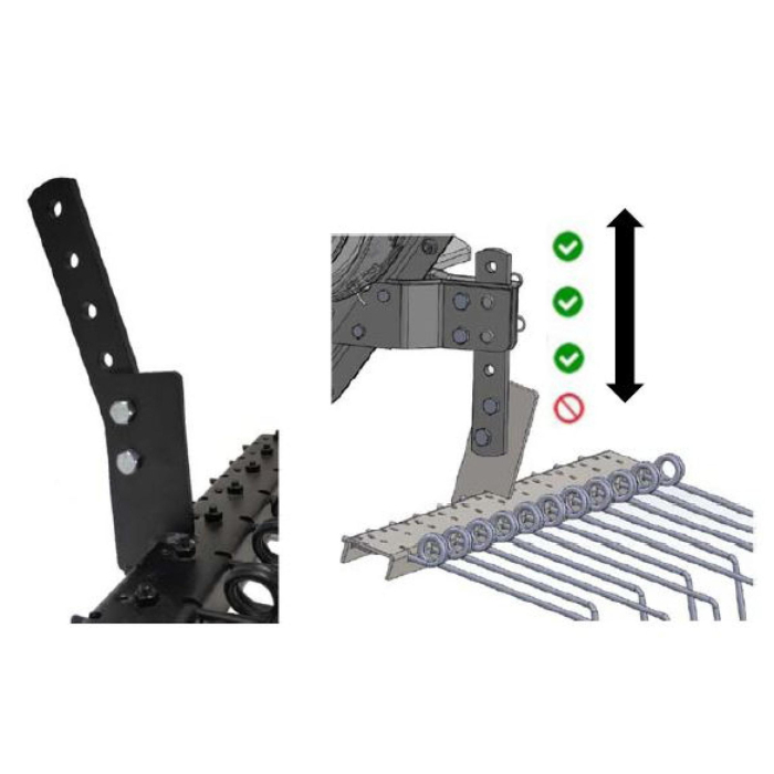 Texas Grebla 55cm pentru seria motosape Lilli, FRX, FRZ, El-tex 1800 [2]