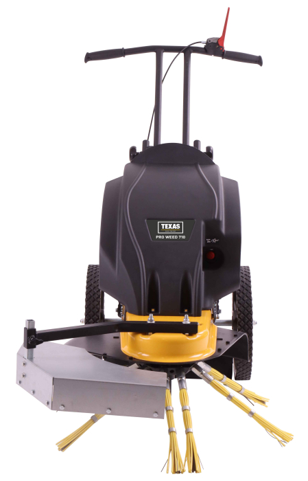 Texas Pro Weed 710, masina de curatat rosturi, 4CP, benzina, perie nylon/metal, 70 cm [3]