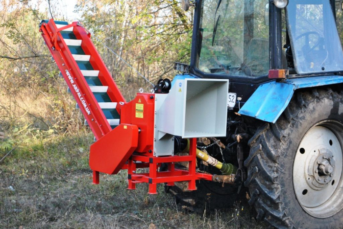 Tocator de crengi AM-120 TR-K PTO , (la priza tractorului) [7]
