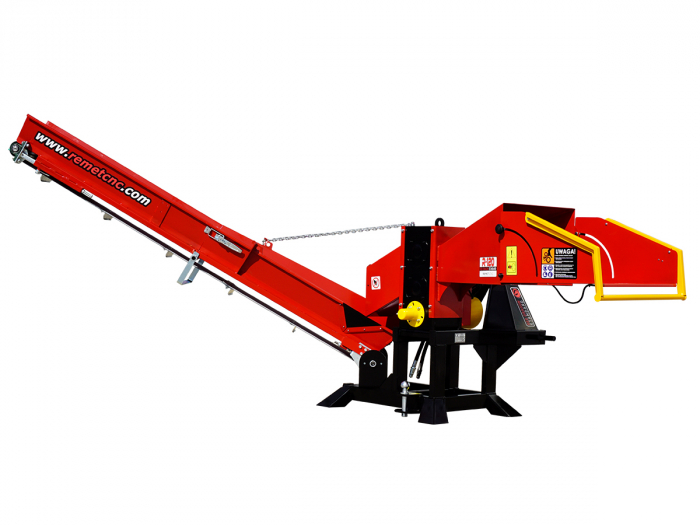 Tocator de crengi REMET R-100 PTO cu bandă 2.3 m, ∅ max. 90mm [2]