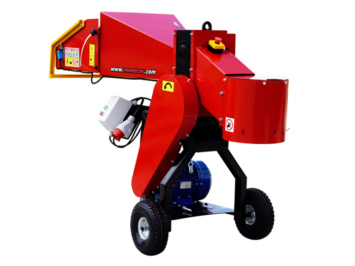 Tocator de crengi REMET RE-100 7.5 kW (motor inclus) [2]