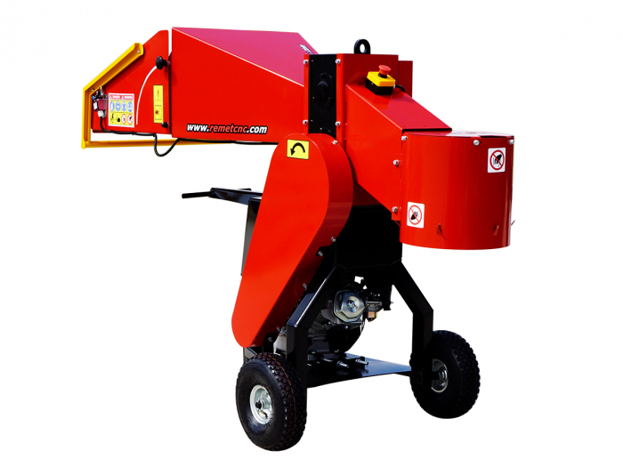 Tocator de crengi REMET RS-80, motor benzina 6,5 CP, Ø max. 55 mm [3]