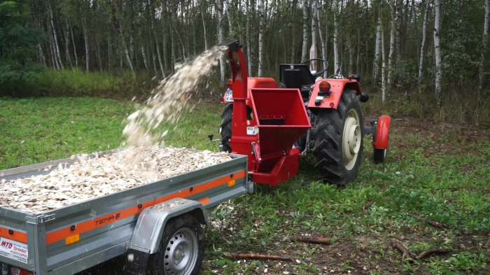 Tocator de crengi REMET RT-630 PTO , (la tractor), Ø max. 130 mm [2]