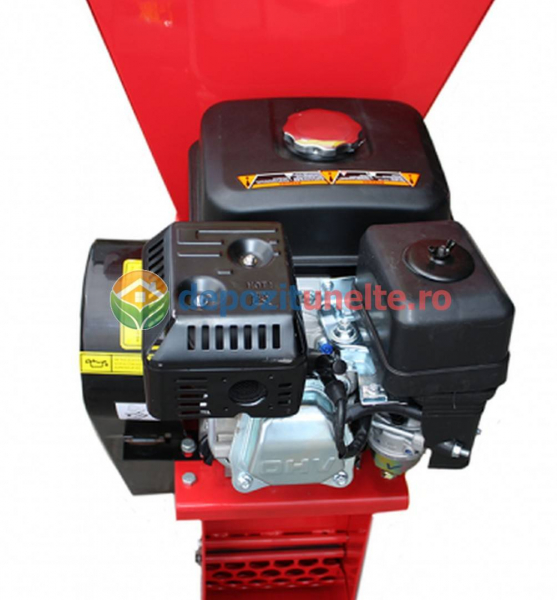 Tocator crengi si resturi vegetale motor 6.5 HP 4T benzina, GF-0089 [9]