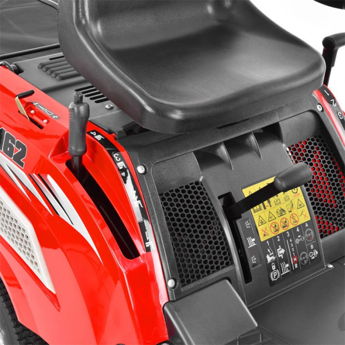 Tractor pentru gazon Hecht 5162, motor Briggs & Stratton, 196 cmc, 4.5 Km/h, latime de lucru 62 cm [2]