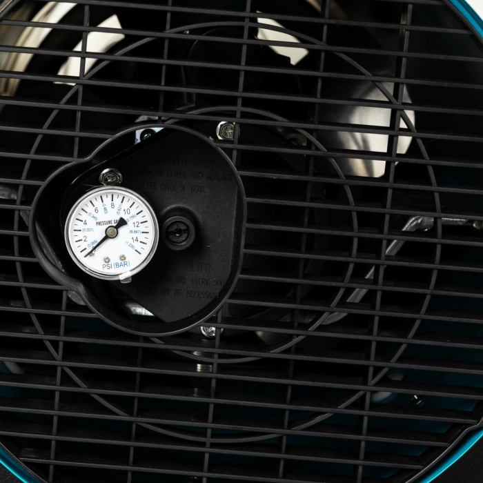 Tun de caldura Detoolz 30 kW, cos evacuare, combustibil motorina, capacitate rezervor 55L, cu roti [7]