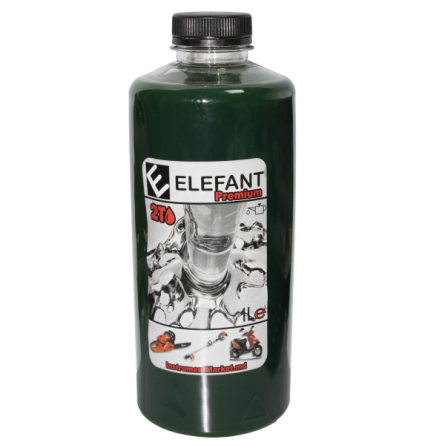 Ulei verde amestec ELEFANT, motoare 2 Timpi, 1L ,30 ml/l - Elefant [1]