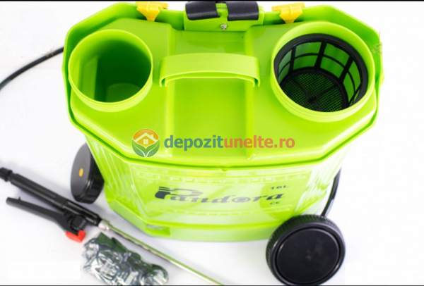 Vermorel electric cu acumulator / Pompa de stropit electrica Pandora 16 litri MODEL 2018 ACUMULATOR INTERSCHIMBABIL [4]
