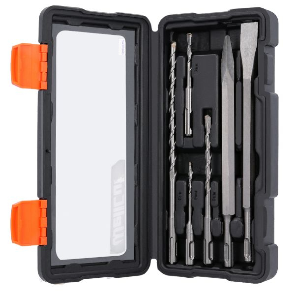 WC-SDS6 Wellcut HAMMER DRILL BIT SET 6 pcs [2]