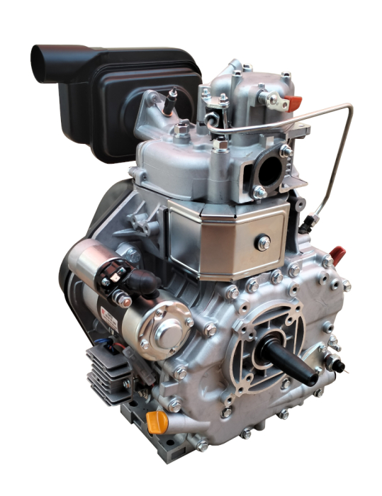 YD186FAGET Motor Diesel 5.7kW, 418cc, 1C 4T, ax conic [2]