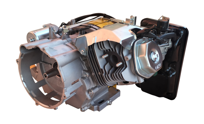 Yihu YH192FBER Motor benzina 11CP, 459cc, 1C 4T OHV, ax conic [2]