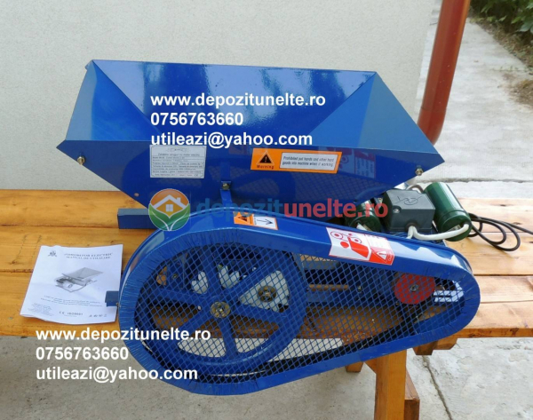 Zdrobitor electric de struguri Micul Fermier GF-0894 500W, 500kg/ora [10]